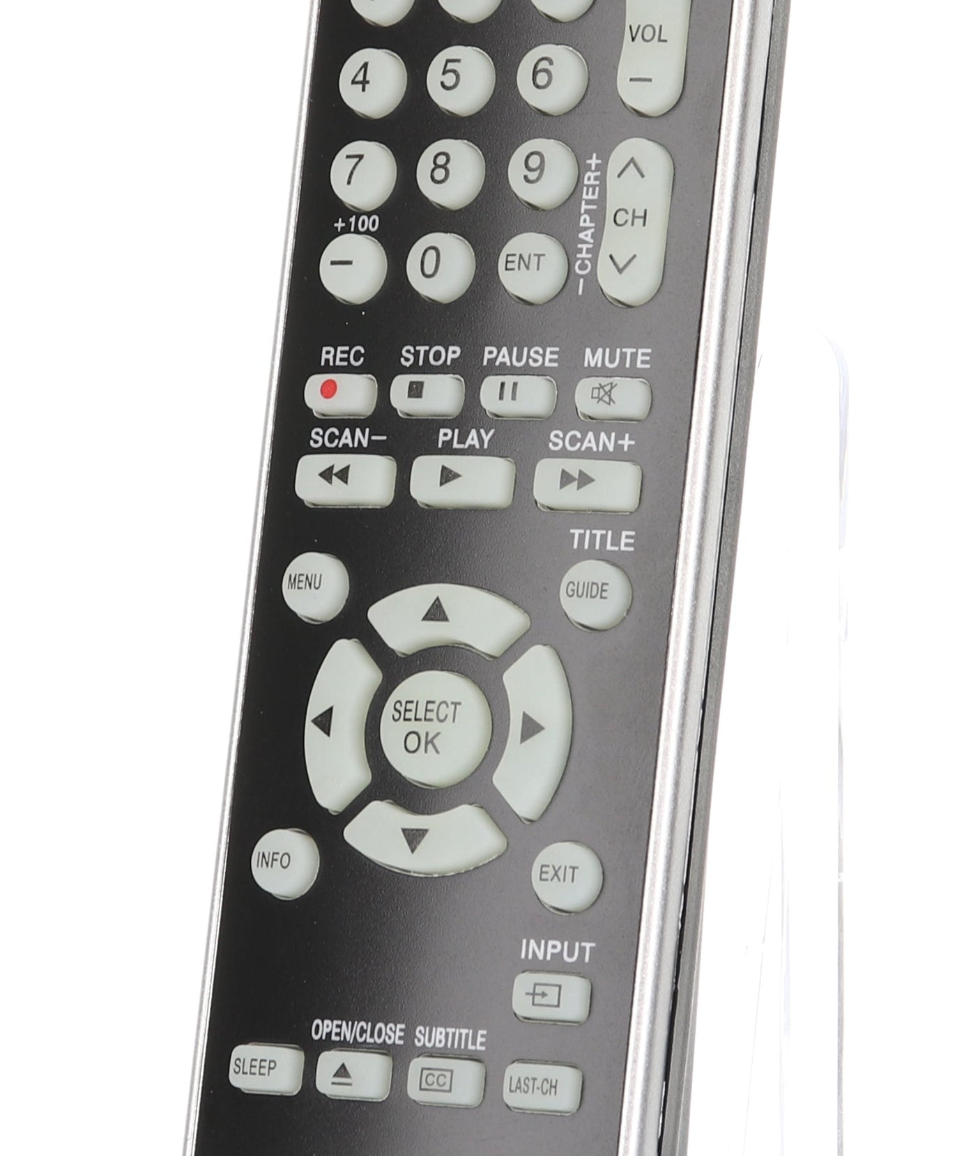 Anderic RR3UNV 3-Device Universal Remote Control for TV/DVD/VCR/Cable/Sat/Audio with Learning