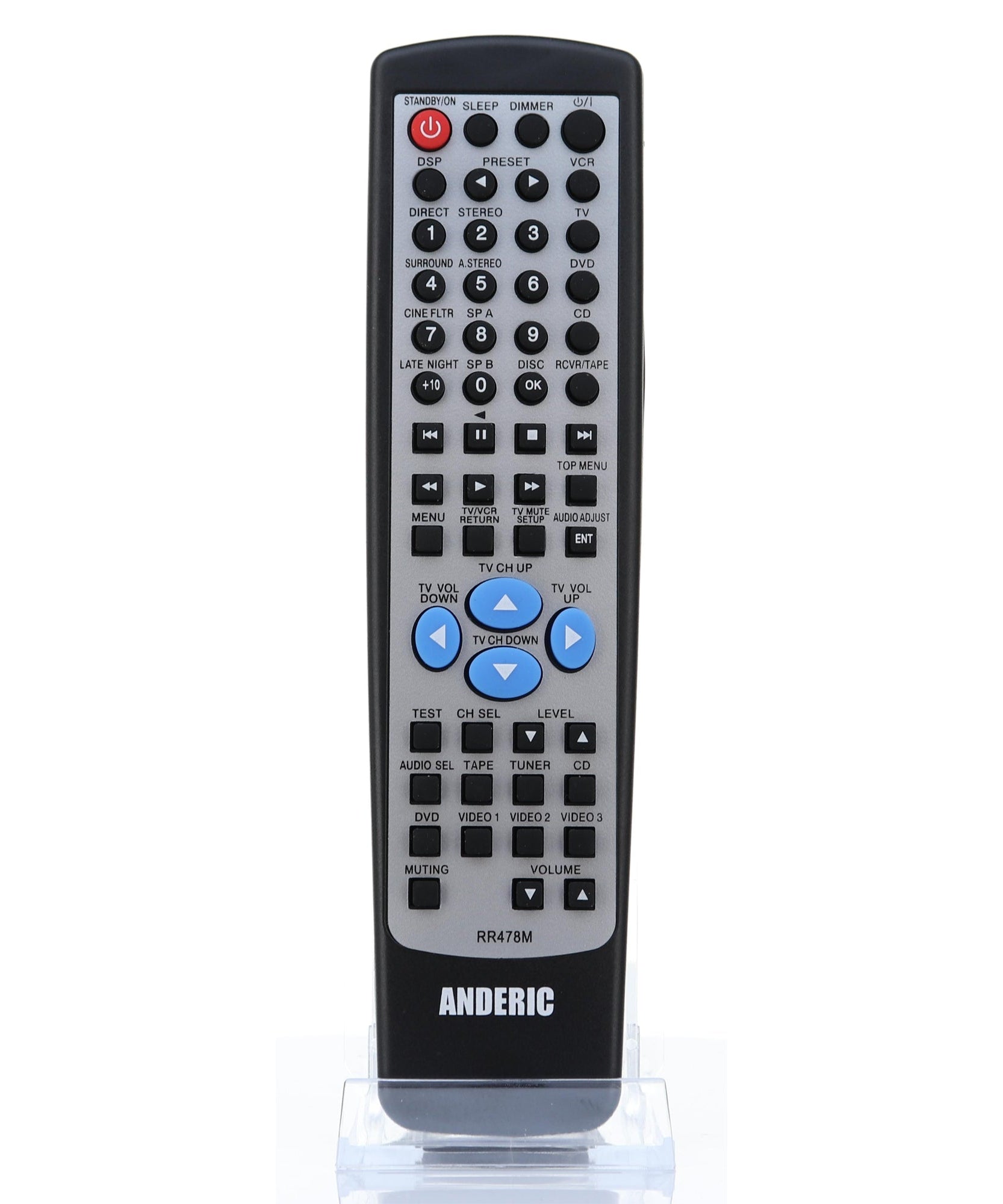 Anderic RR478M Replacement Receiver Remote Control for Onkyo | No programming | RC-478M