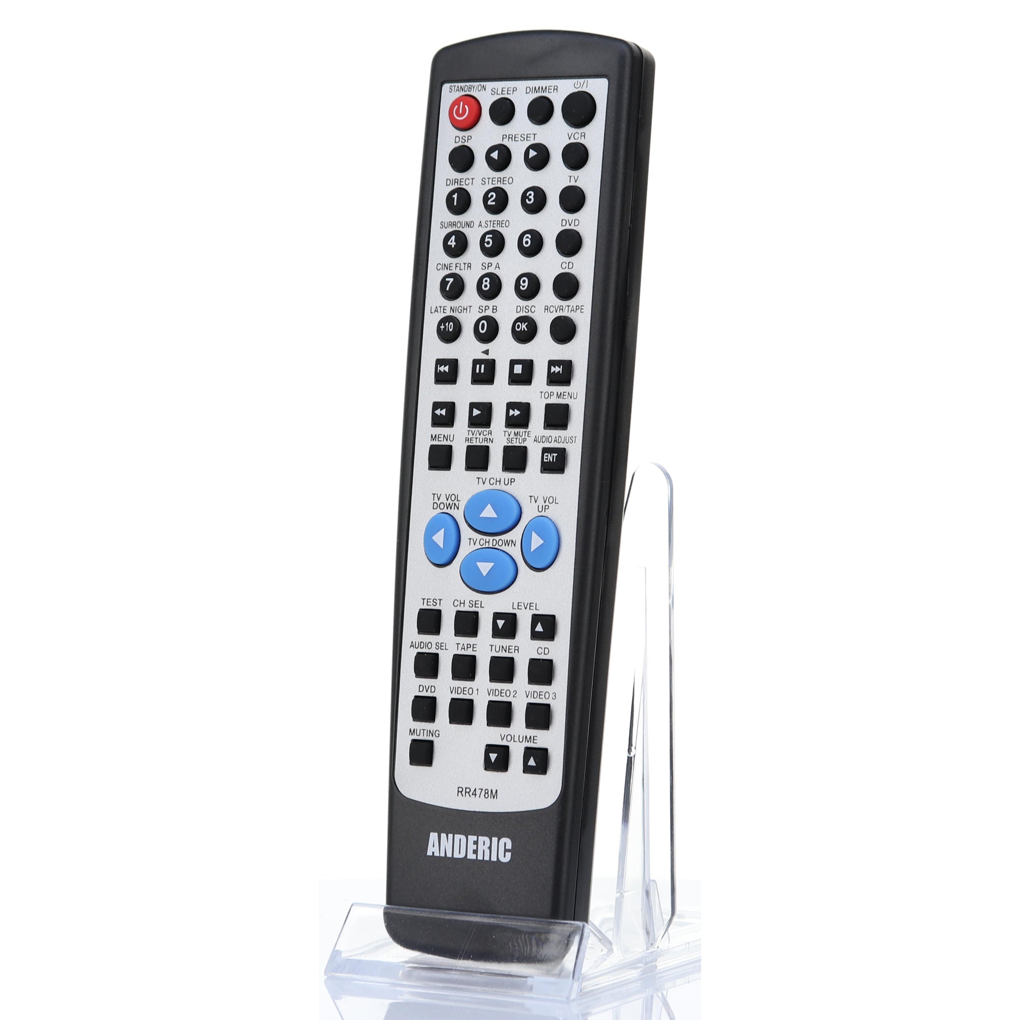 Anderic RR478M Replacement Receiver Remote Control for Onkyo | No programming | RC-478M