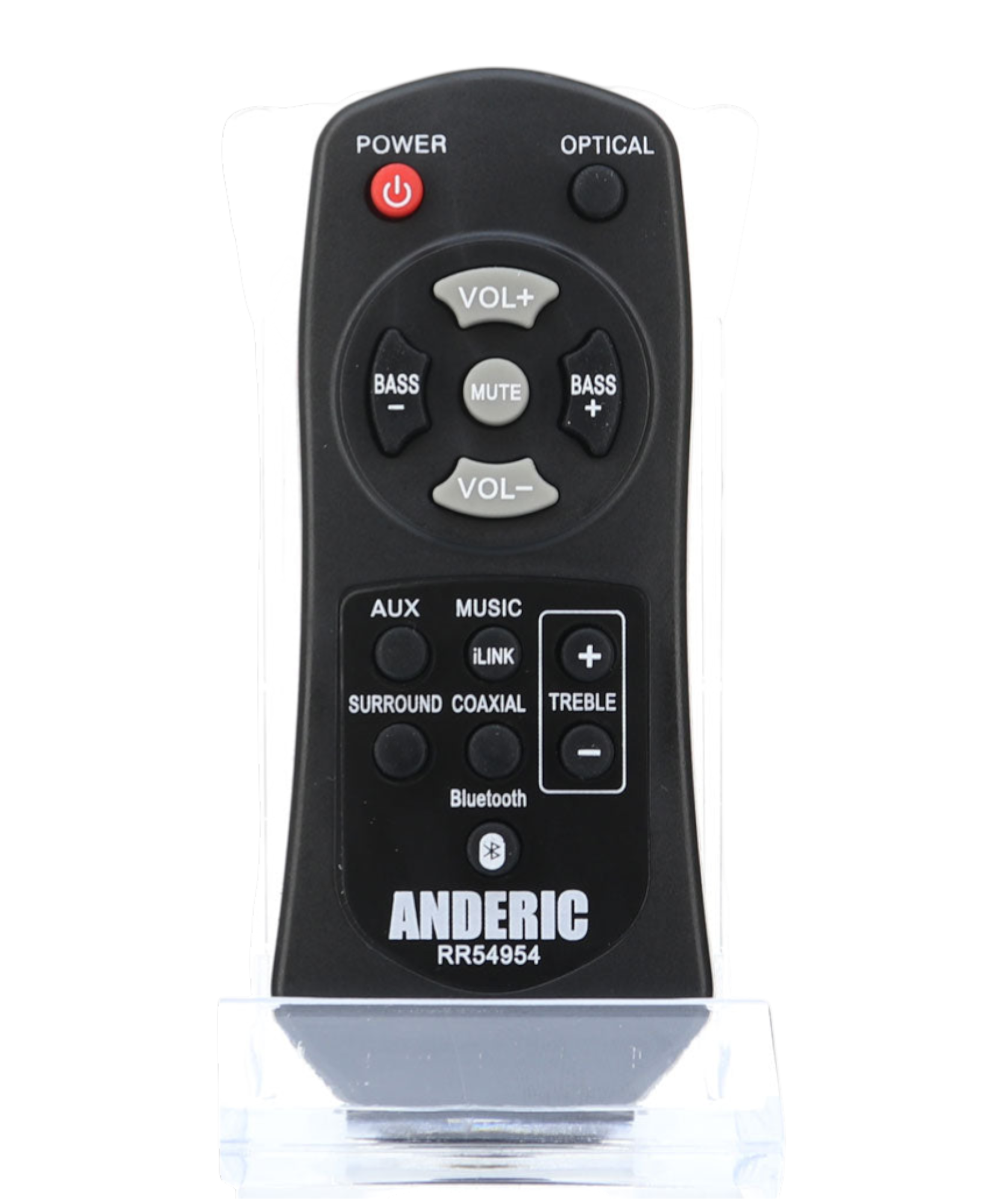 Anderic RR54954 Replacement Sound Bar Remote Control for Philips 996510059695, 996580004176, 996510063326, 996510054954, 996510050576, and Others
