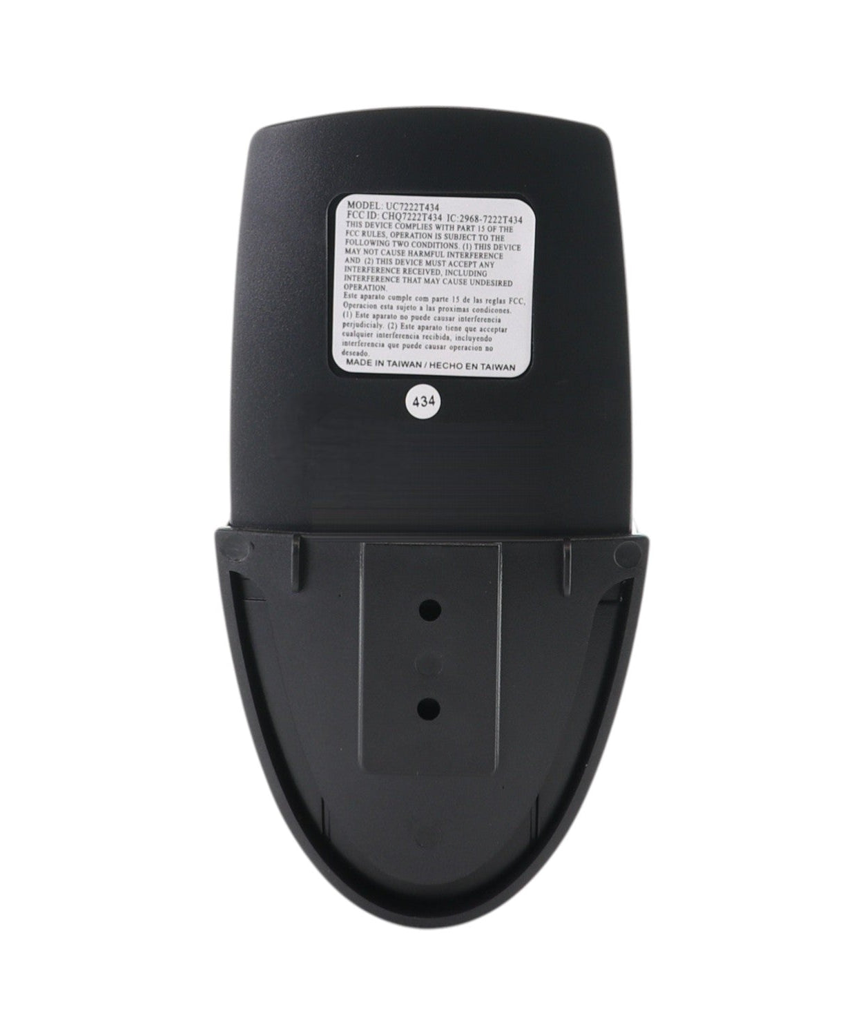 Anderic RR7222T434 Ceiling Fan Remote Control for Home Decorators Collection & Hampton Bay | Altura 68 In | UC7222T | CHQ7222T | Reverse | 434 MHz |