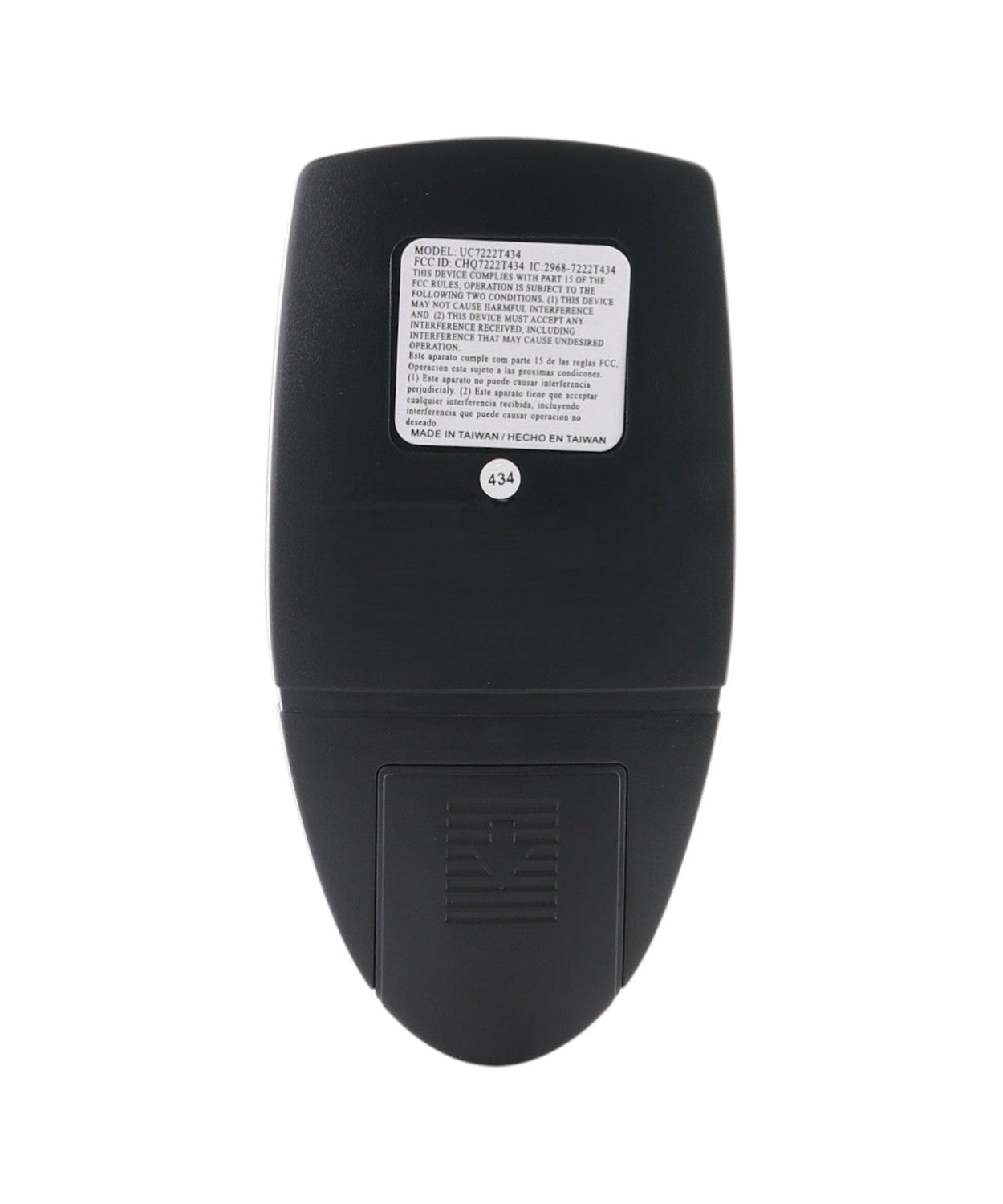Anderic RR7222T434 Ceiling Fan Remote Control for Home Decorators Collection & Hampton Bay | Altura 68 In | UC7222T | CHQ7222T | Reverse | 434 MHz |