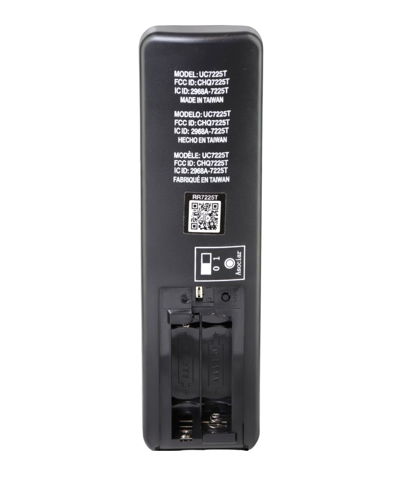Anderic RR7225T Ceiling Fan Remote Control for Home Decorators Collection | UC7225T, TR198A, KUJCE10308