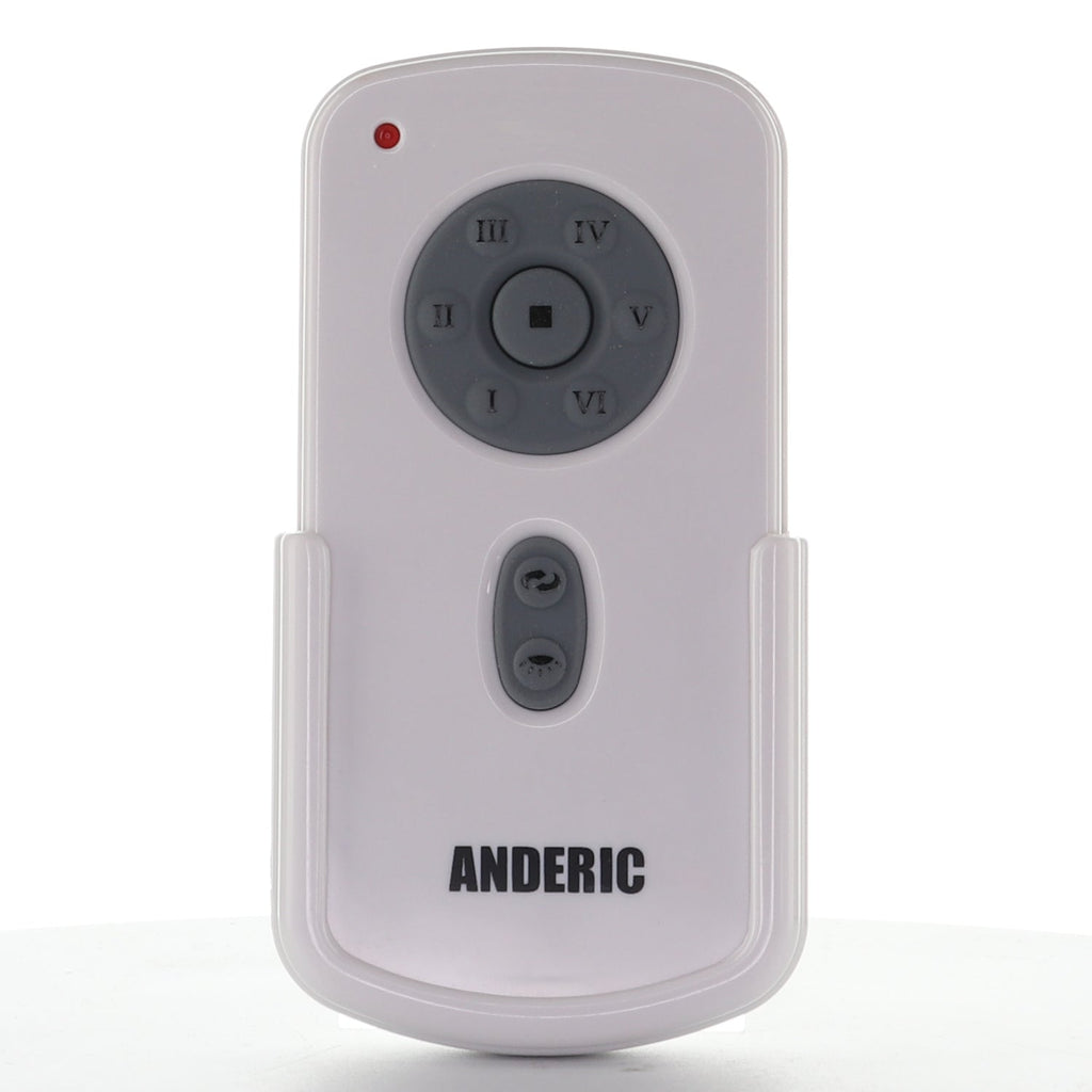 Anderic RR787T Replacement Ceiling Fan Remote Control for Casablanca DC Fans with 6-Speeds | TR29 | RH787T | UC787T | CHQRH787T