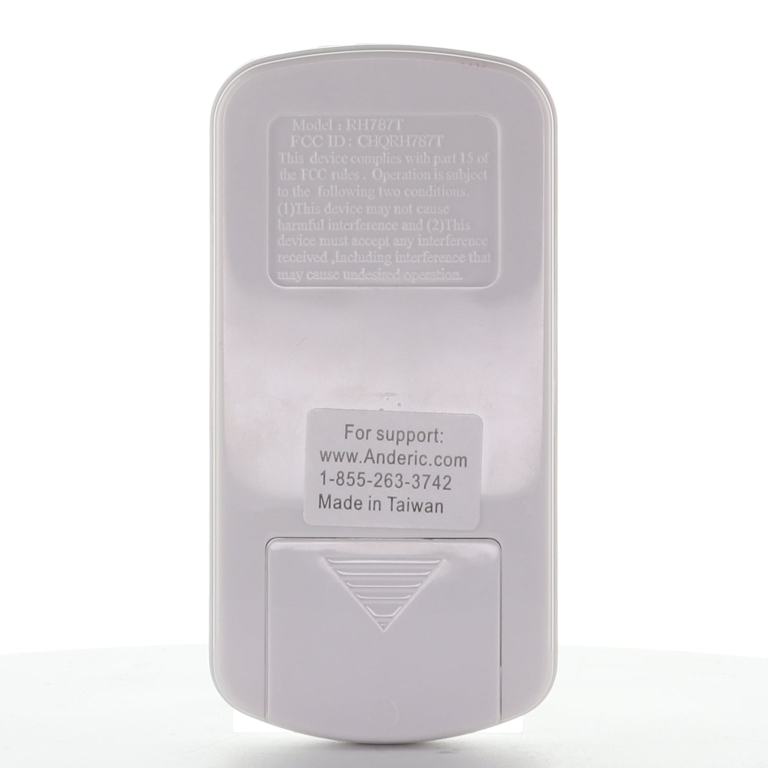 Anderic RR787T Replacement Ceiling Fan Remote Control for Casablanca DC Fans with 6-Speeds | TR29 | RH787T | UC787T | CHQRH787T