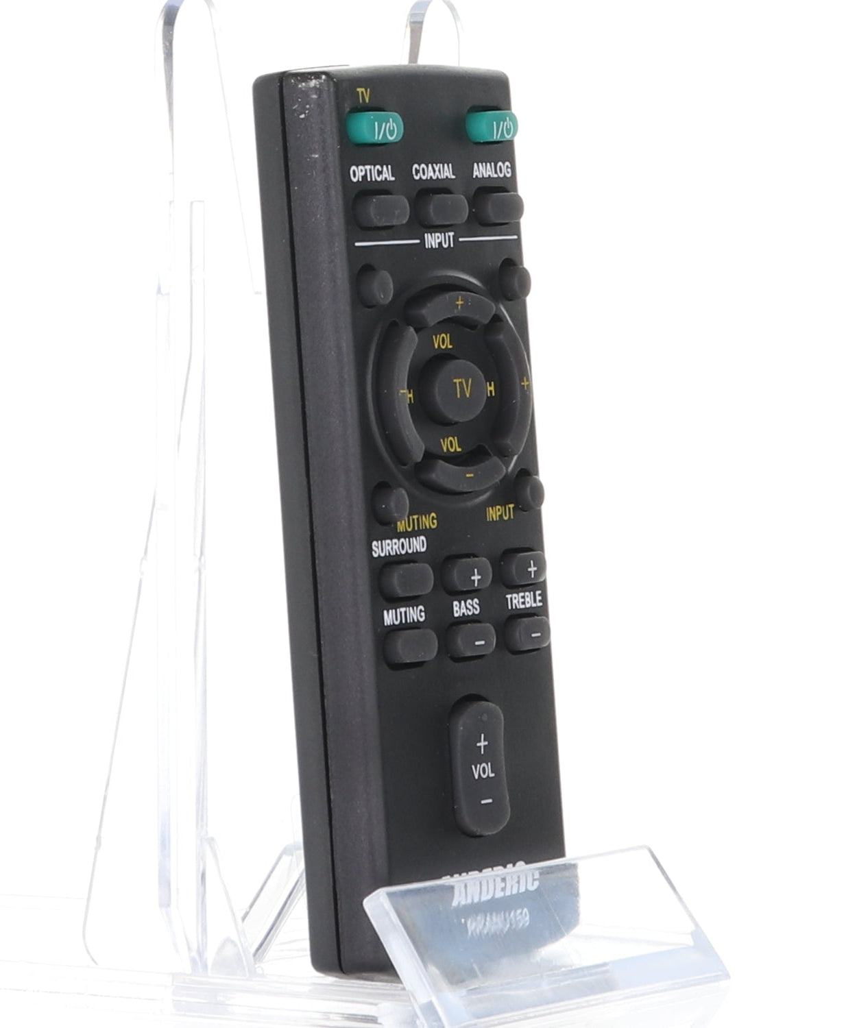 Anderic RRANU159 Replacement Remote Control for Sony Sound Bar RM-ANU159, RM-ANU160, RMT-AH101U, RMT-AH101U, RM-ANU191, and Others