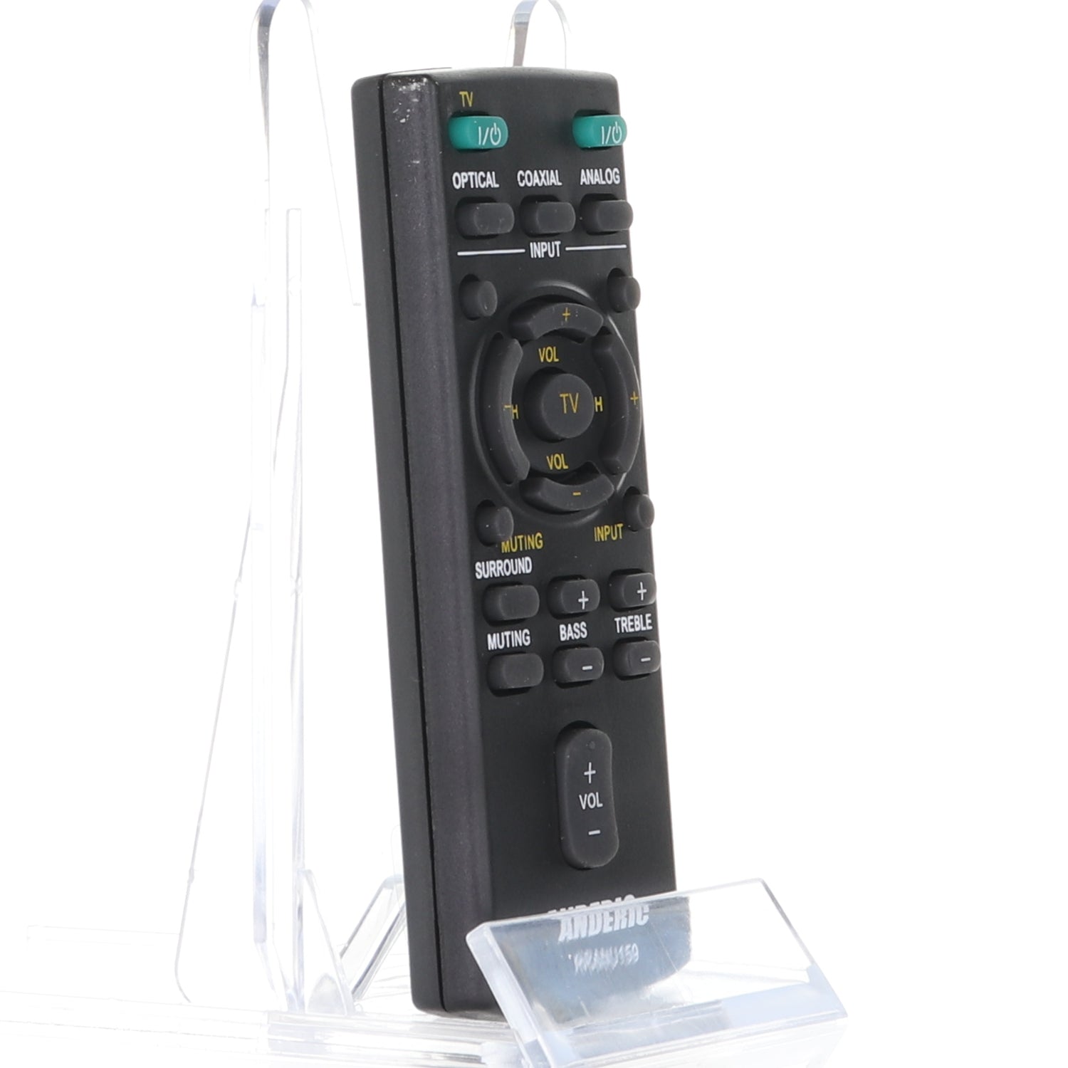 Anderic RRANU159 Replacement Remote Control for Sony Sound Bar RM-ANU159, RM-ANU160, RMT-AH101U, RMT-AH101U, RM-ANU191, and Others