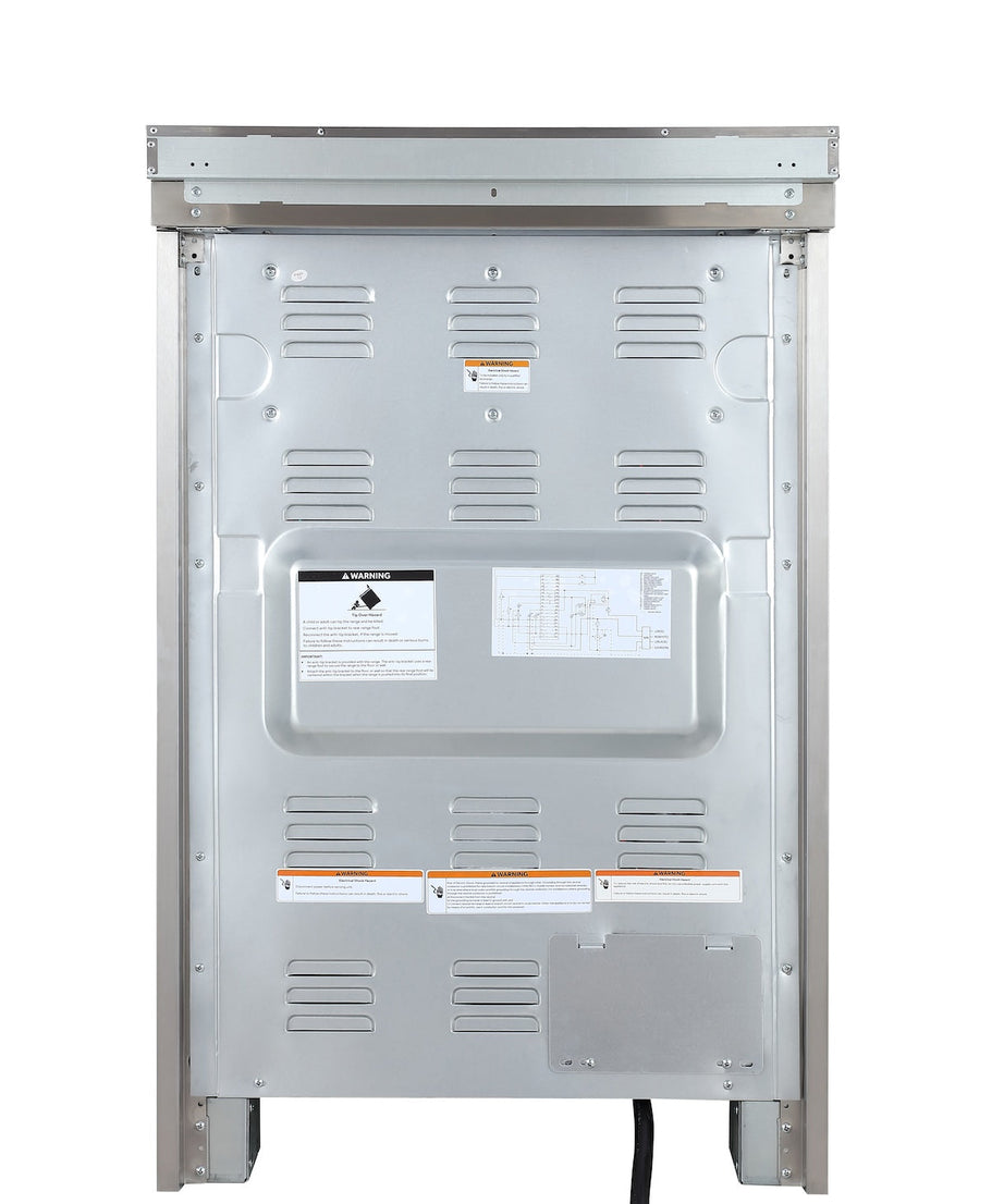 Rangaire 24" Elektroherd AirFry Umluftofen Freistehend Edelstahl RRE241TS
