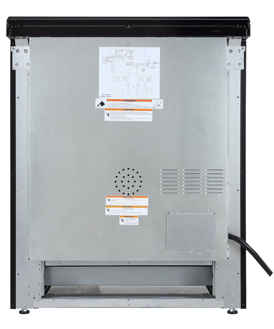 Rangaire 30" Elektroherd, selbstreinigend, Heißluftfritteuse, echte Konvektion, zum Einschieben, Edelstahl RRE303GS