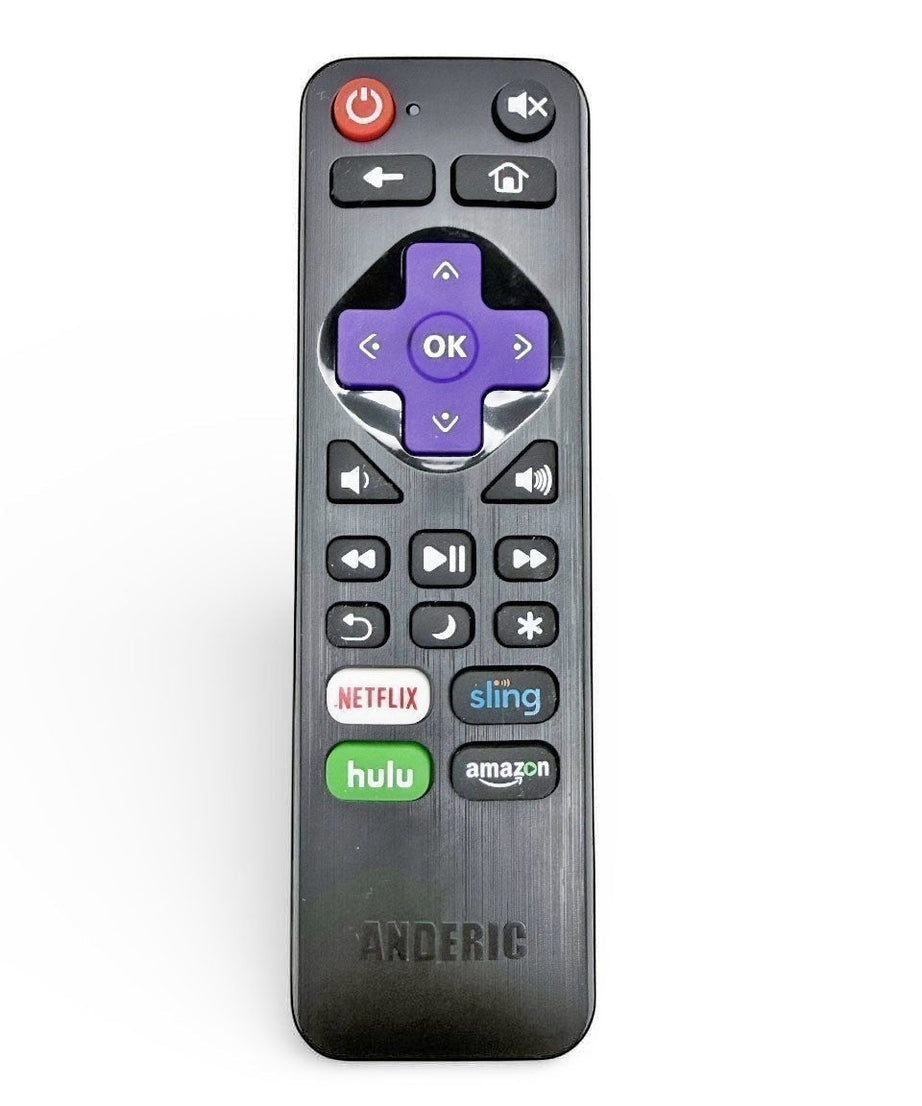 Substitute for Sharp LC-RCRUDCA-20A ROKU TV Remote Control LCRCRUDCA20A [RRLC16]