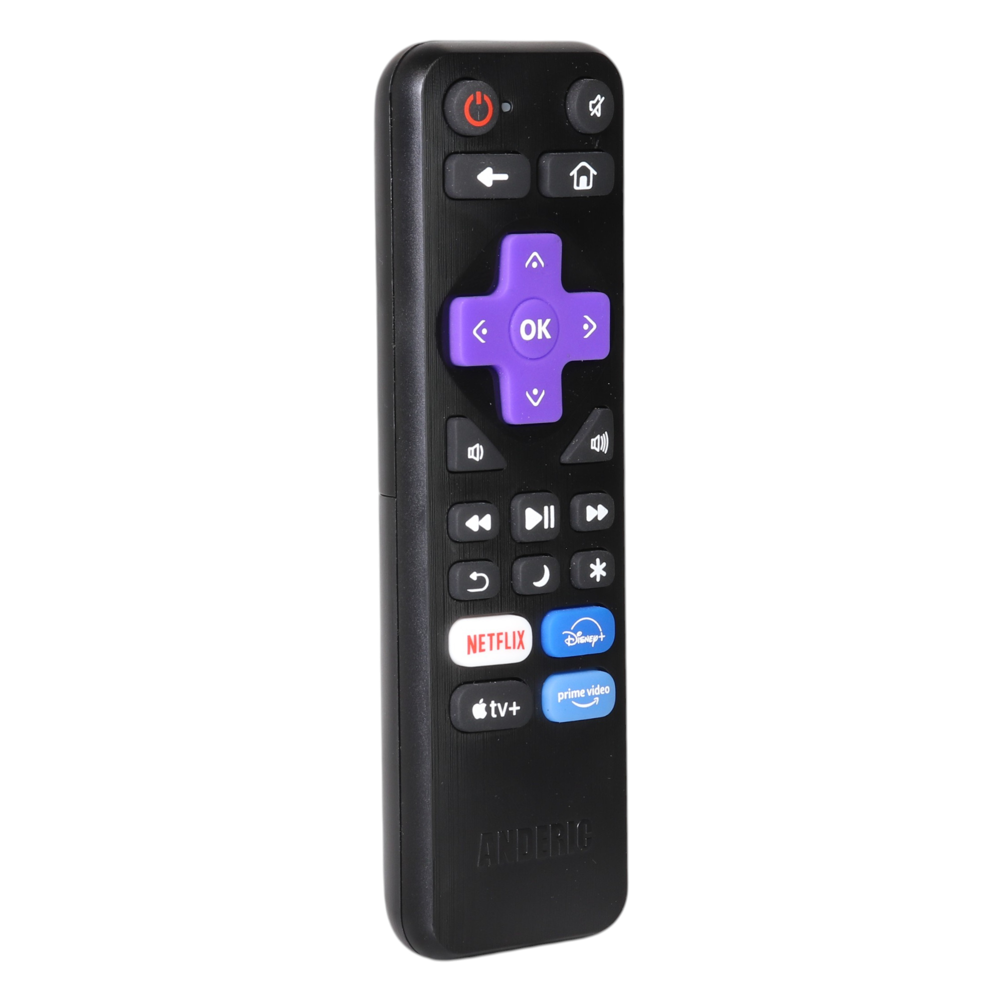 [3-PACK] Anderic RRLF26 (No Programming Needed) Replacement Remote Control for most Roku TVs such as ONN, Hisense, Philips, TCL, Hiro
