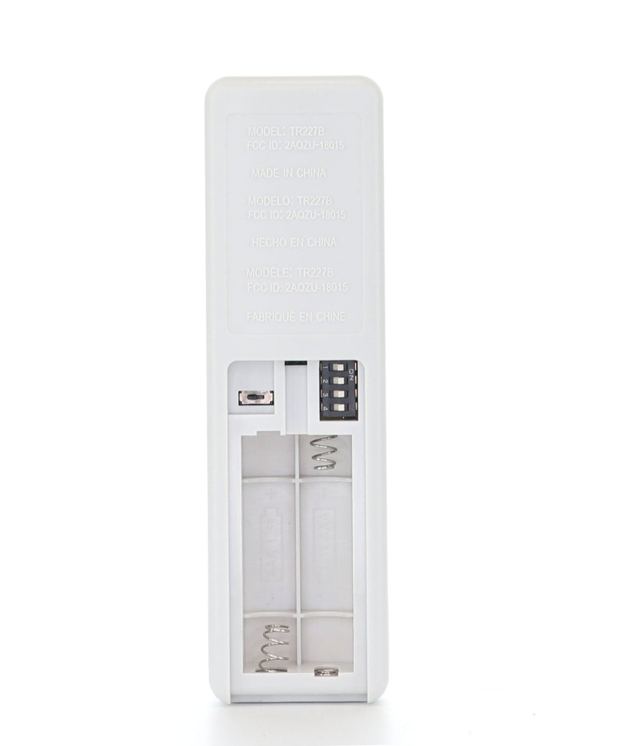 Anderic RRTR227B Ceiling Fan Remote Control for Hampton Bay Hubspace TR227B, 2AQZU-18015 - White