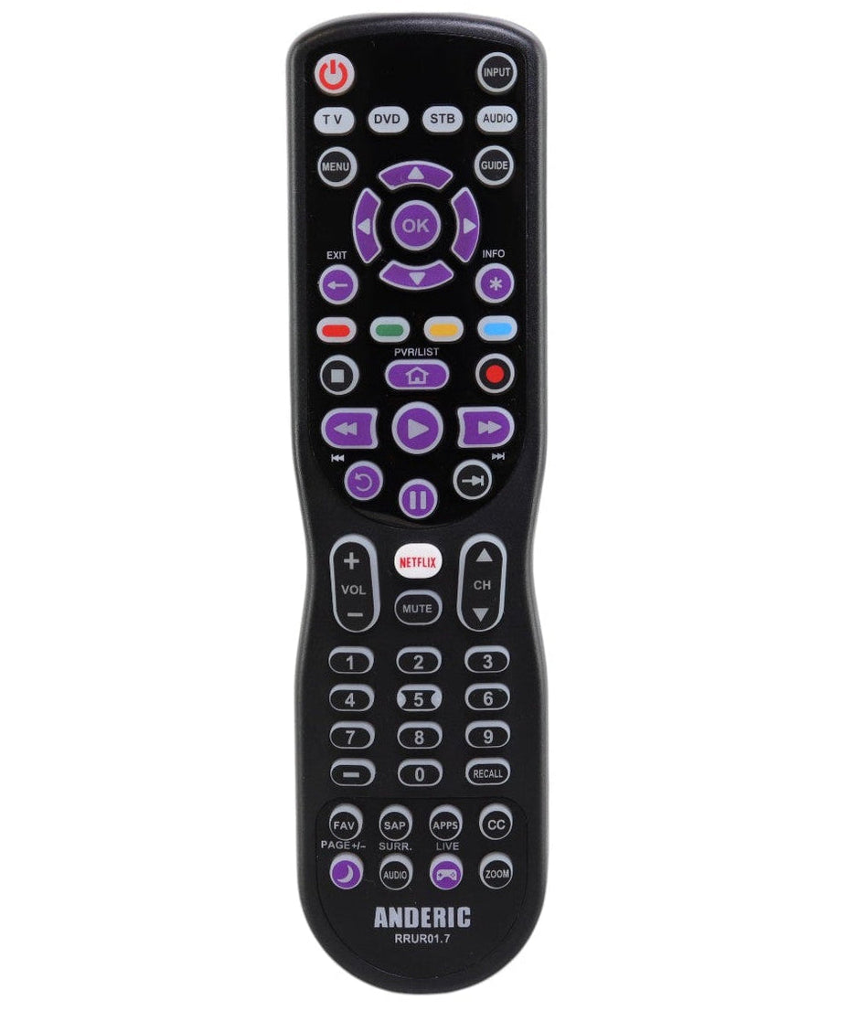 Substitute for RCA RCR004RWD 4-Device Universal Remote Control [RRUR01]