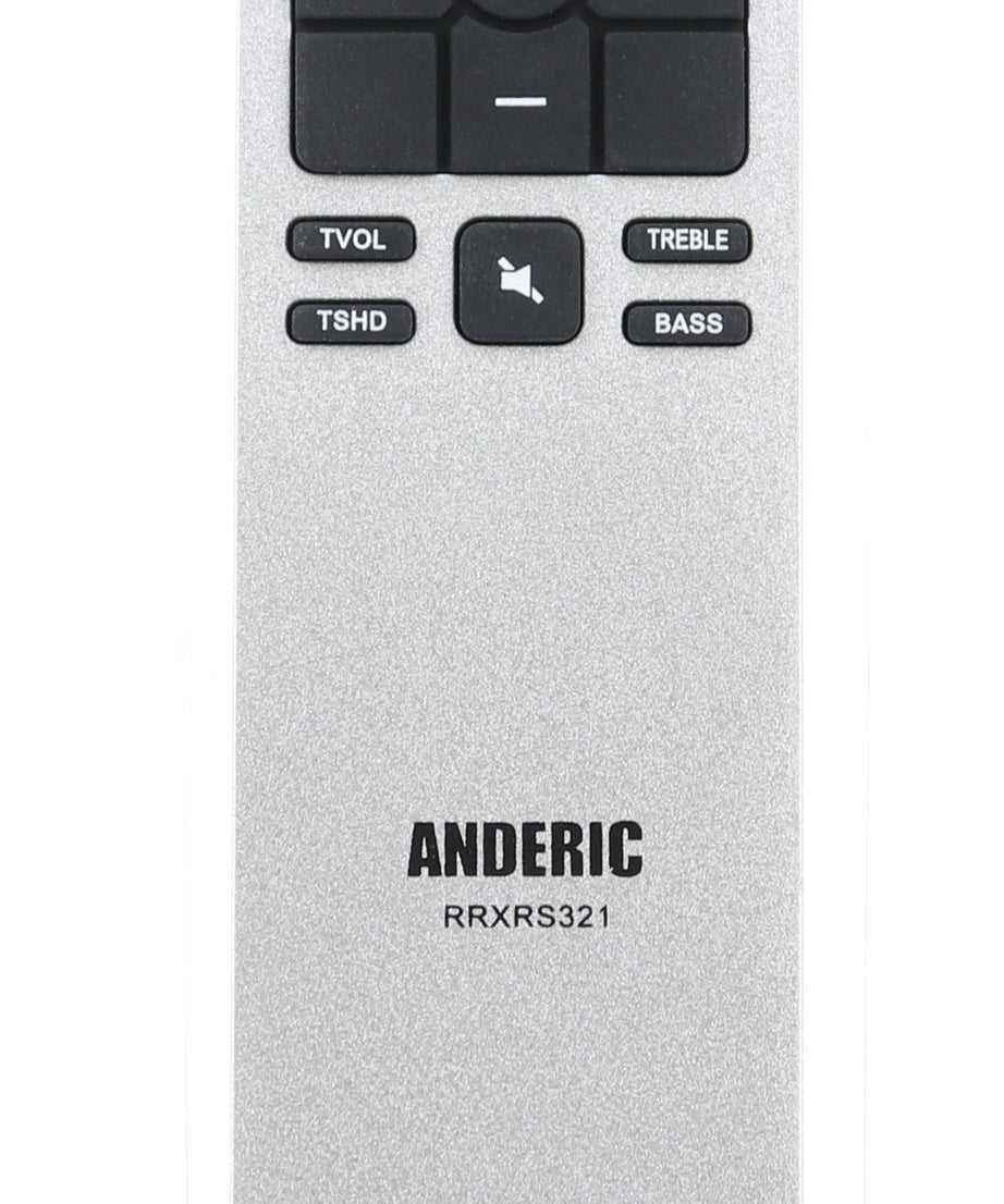 Anderic RRXRS321 Replacement Remote Control for Vizio Sound Bar XRS321-C and Similar Models