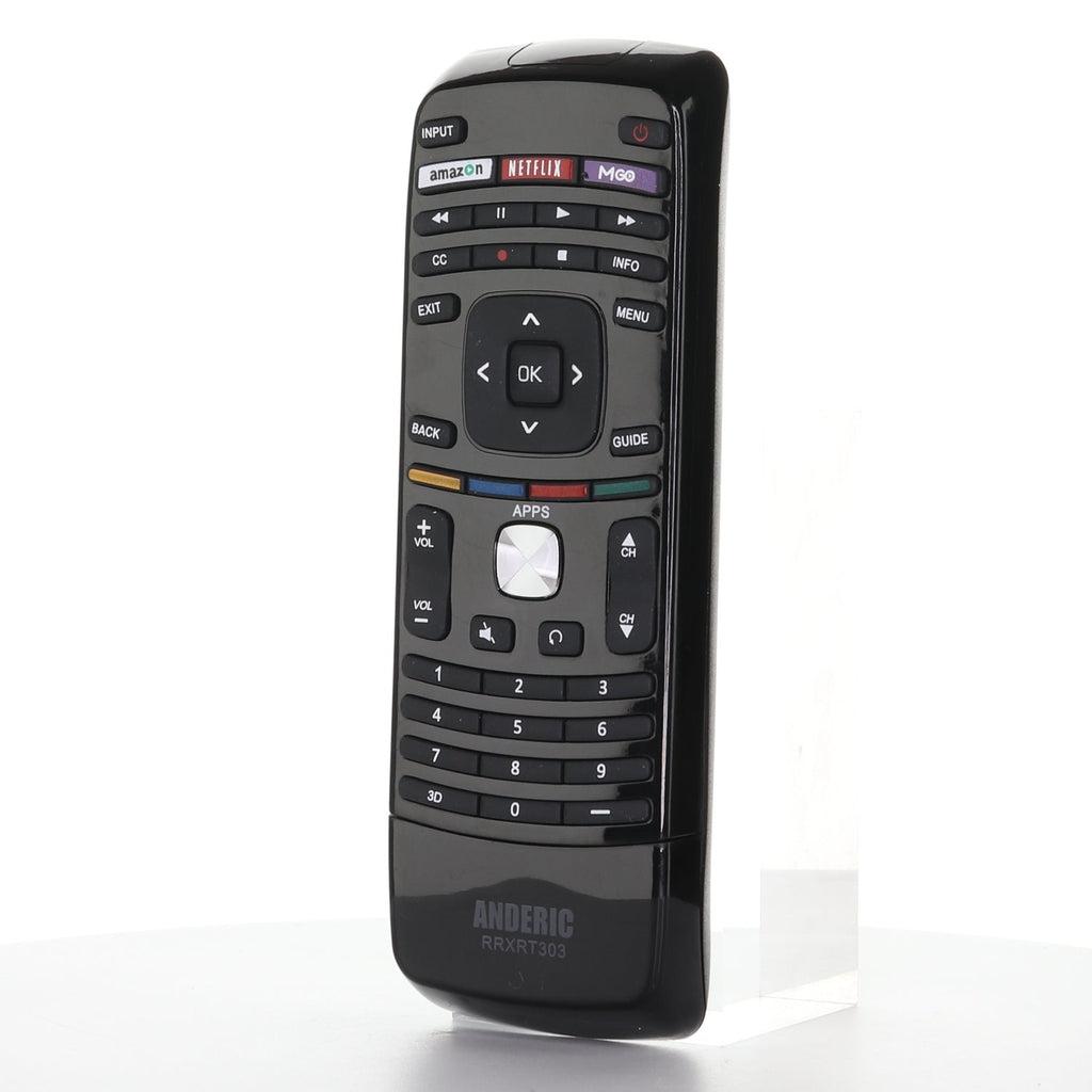 Anderic RRXRT303 Replacement Smart TV Remote Control with QWERTY Keyboard for Vizio