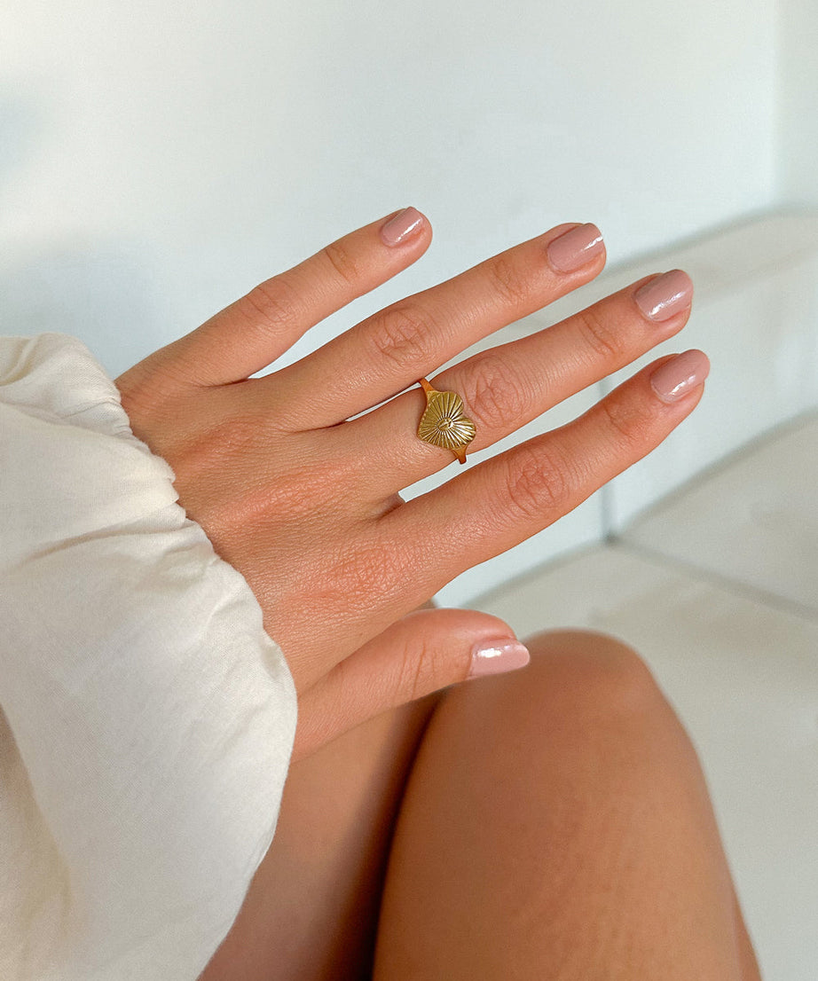 Radiant Heart Ring