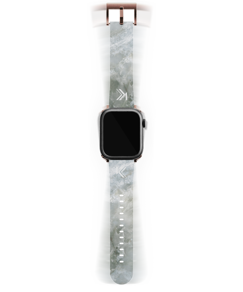 Uhrarmband mit Rohdiamanten