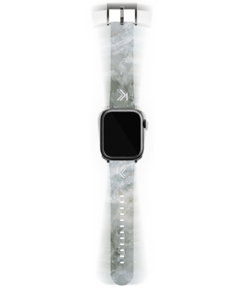 Uhrarmband mit Rohdiamanten