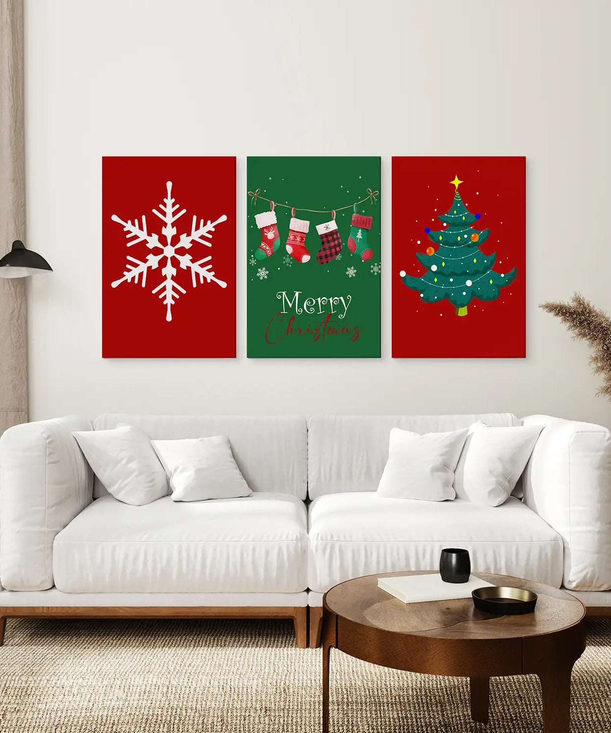 Moderne Weihnachtsdeko Kinderzimmer Wandkunstdrucke