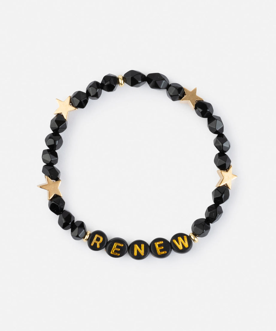 Renew Letter Bracelet