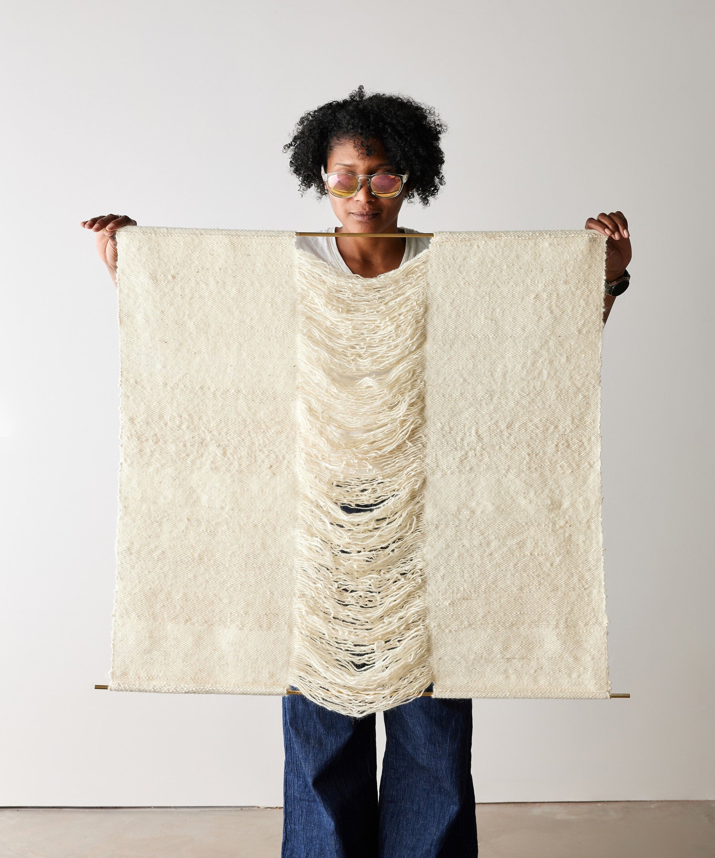 Respiro Handwoven Cotton Wall Hanging