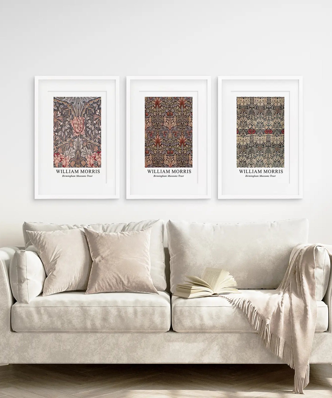William-Morris-Blumenmuseum-Ausstellungsgemälde