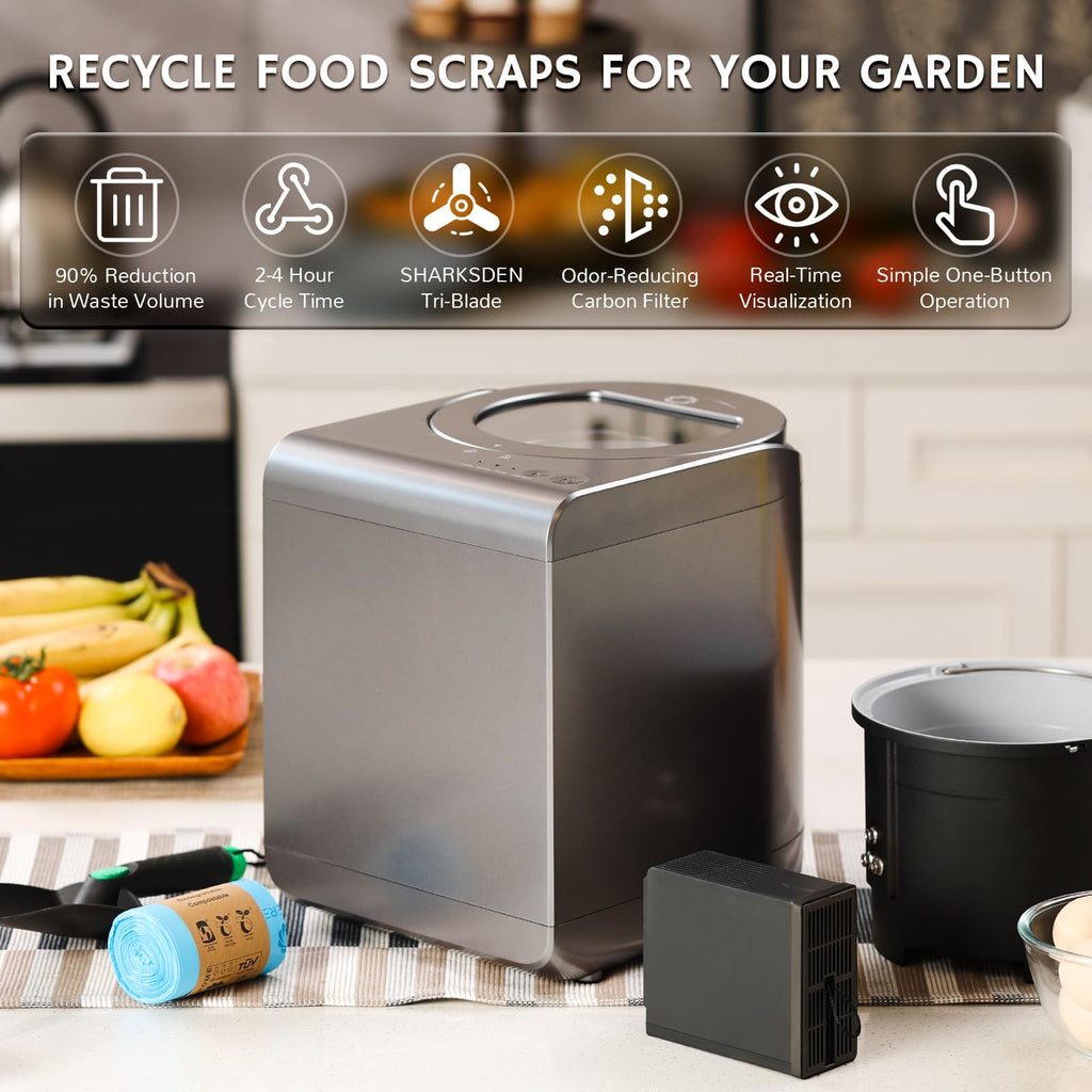 Revive V500 Electric Kitchen Composter, Visual Version