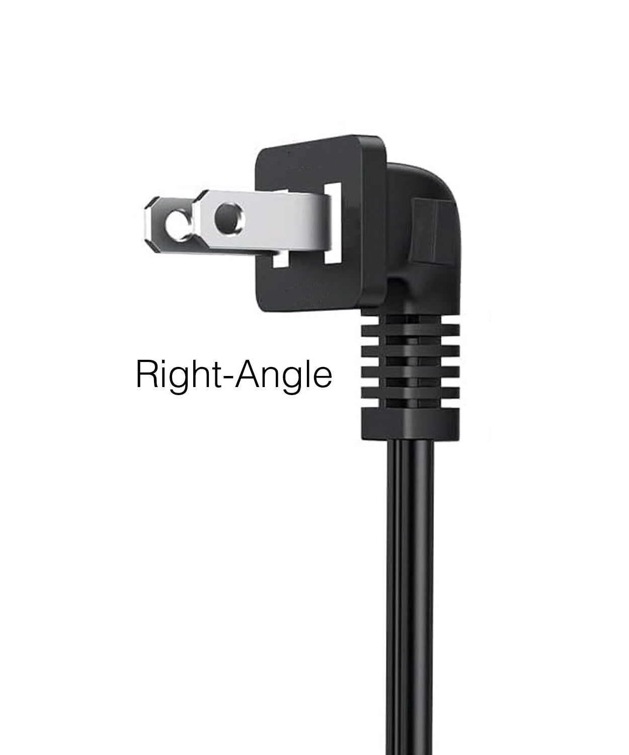 Samsung 3903-000863 AC Power Cable | 5 Ft Figure-8 C7 Non-Polarized Power Cord with Elbow 2-Prong Plug - 3903000863