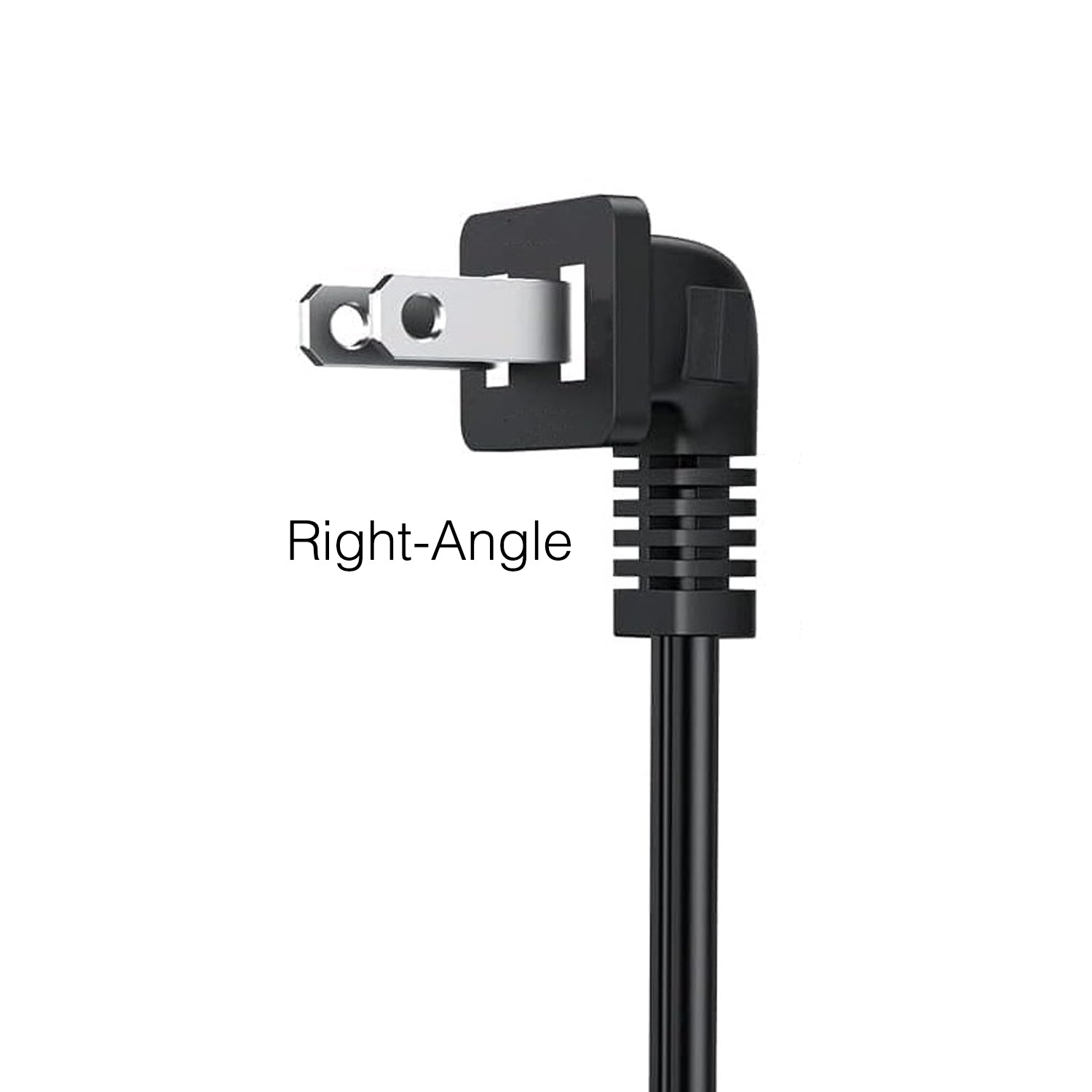 Samsung 3903-000863 AC Power Cable | 5 Ft Figure-8 C7 Non-Polarized Power Cord with Elbow 2-Prong Plug - 3903000863