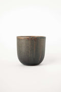 Rust Stoneware Coffee Cup