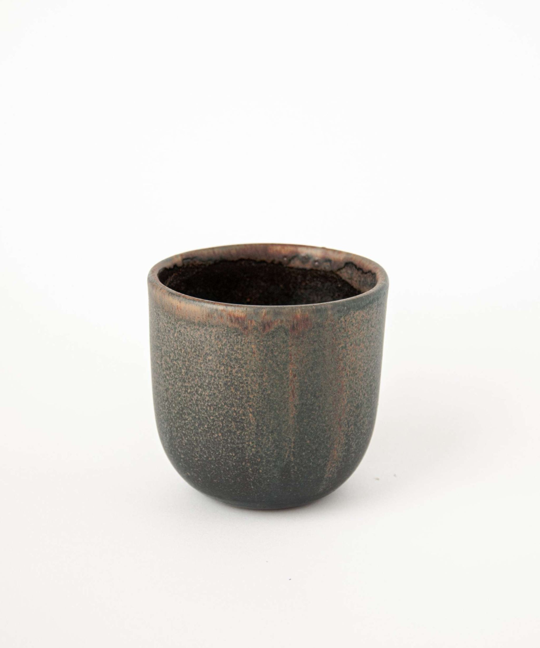 Kaffeetasse aus Rost-Steingut
