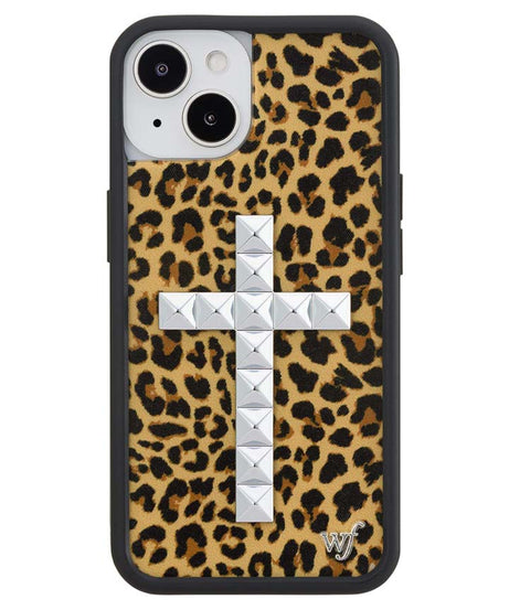 Stud Cross Meow iPhone Case