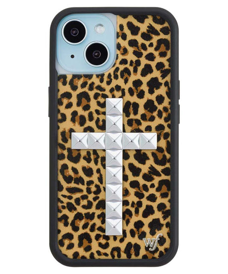 Stud Cross Meow iPhone Case