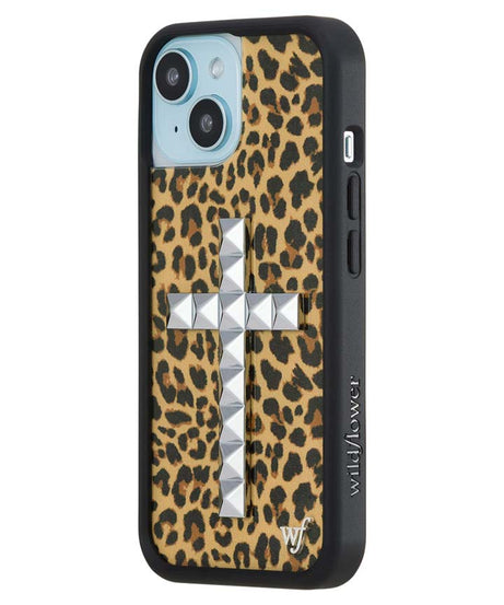 Stud Cross Meow iPhone Case