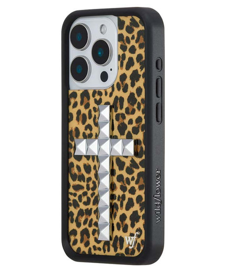 Stud Cross Meow iPhone Case