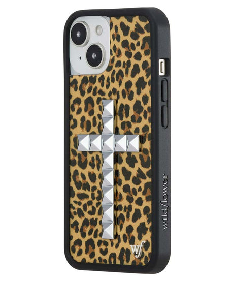 Stud Cross Meow iPhone Case