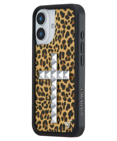 Stud Cross Meow iPhone Case