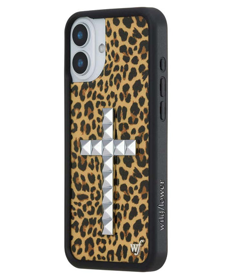 Stud Cross Meow iPhone Case
