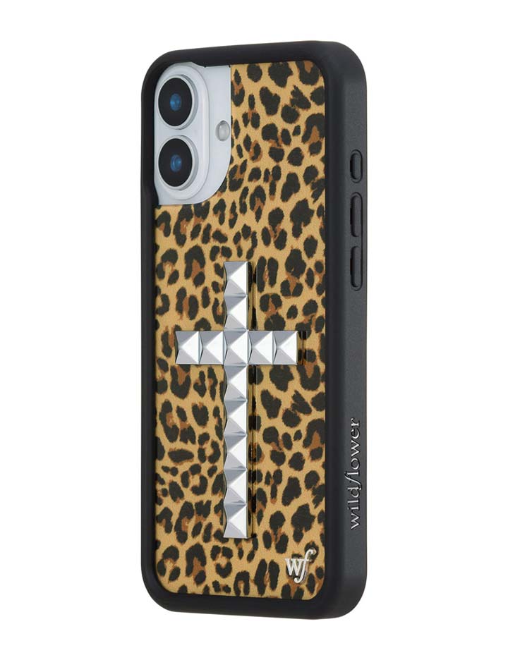 Stud Cross Meow iPhone Case