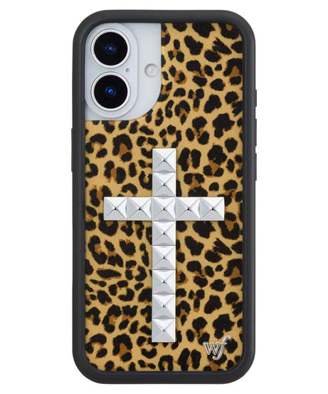 Stud Cross Meow iPhone Case