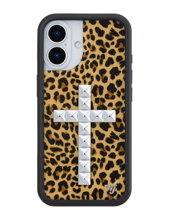 Stud Cross Meow iPhone Case