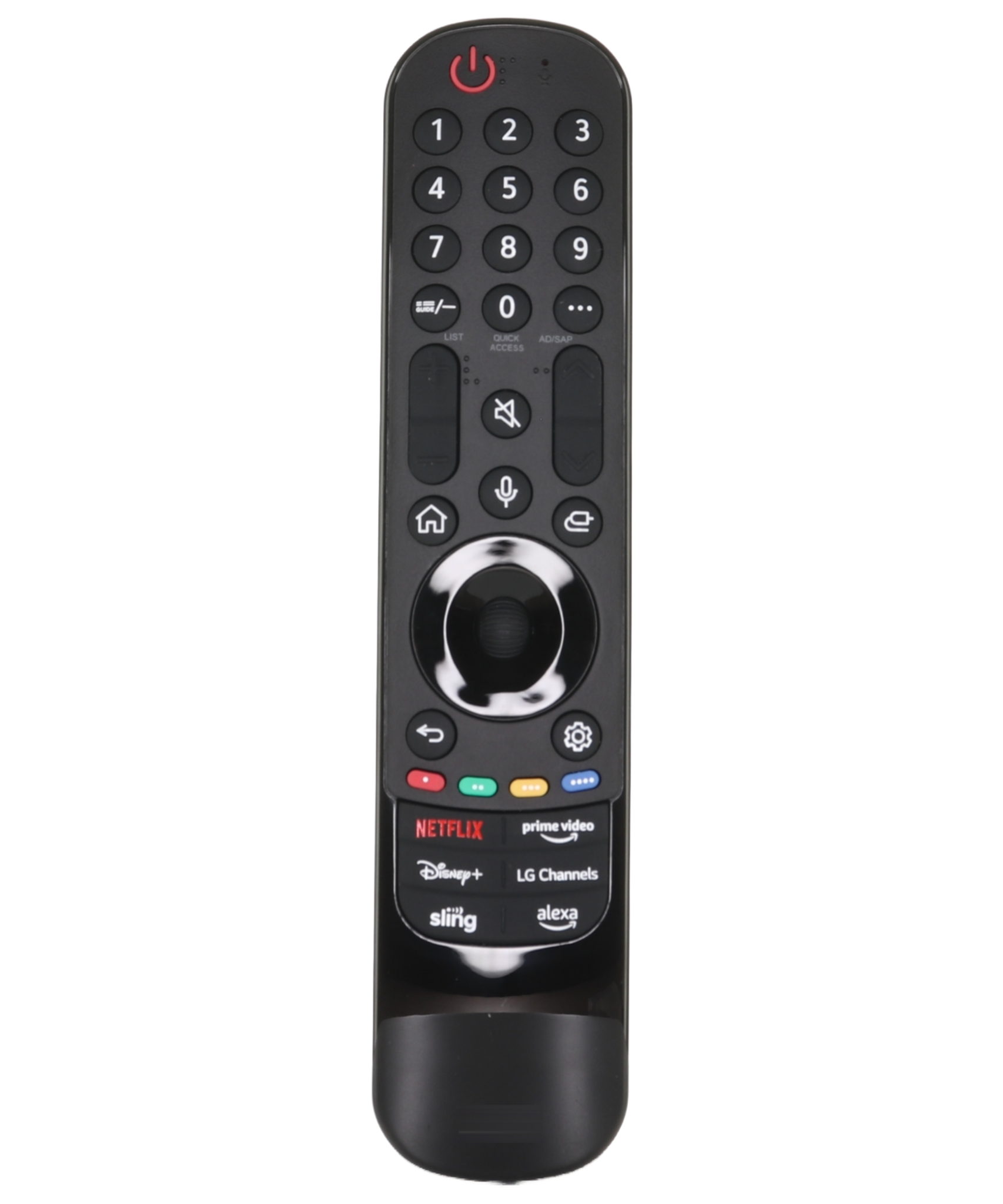 Anderic MR24GA Universal Magic Remote Control for LG TVs - Magic Remote with Voice, Motion, Netflix, Prime Video, Disney+, LG Channels, Sling, Alexa - AKB76045002