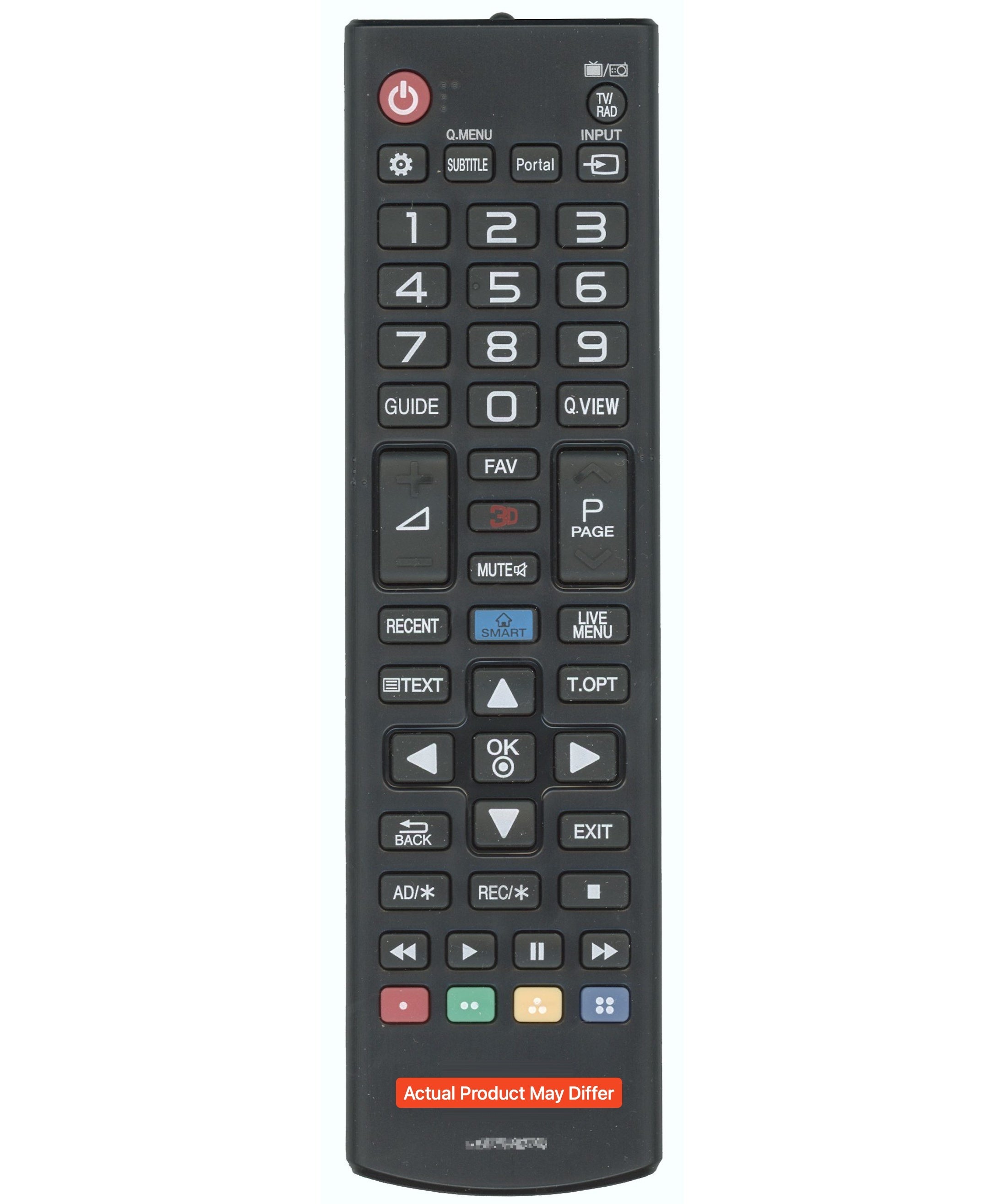 LG AKB74475479 TV Remote Control