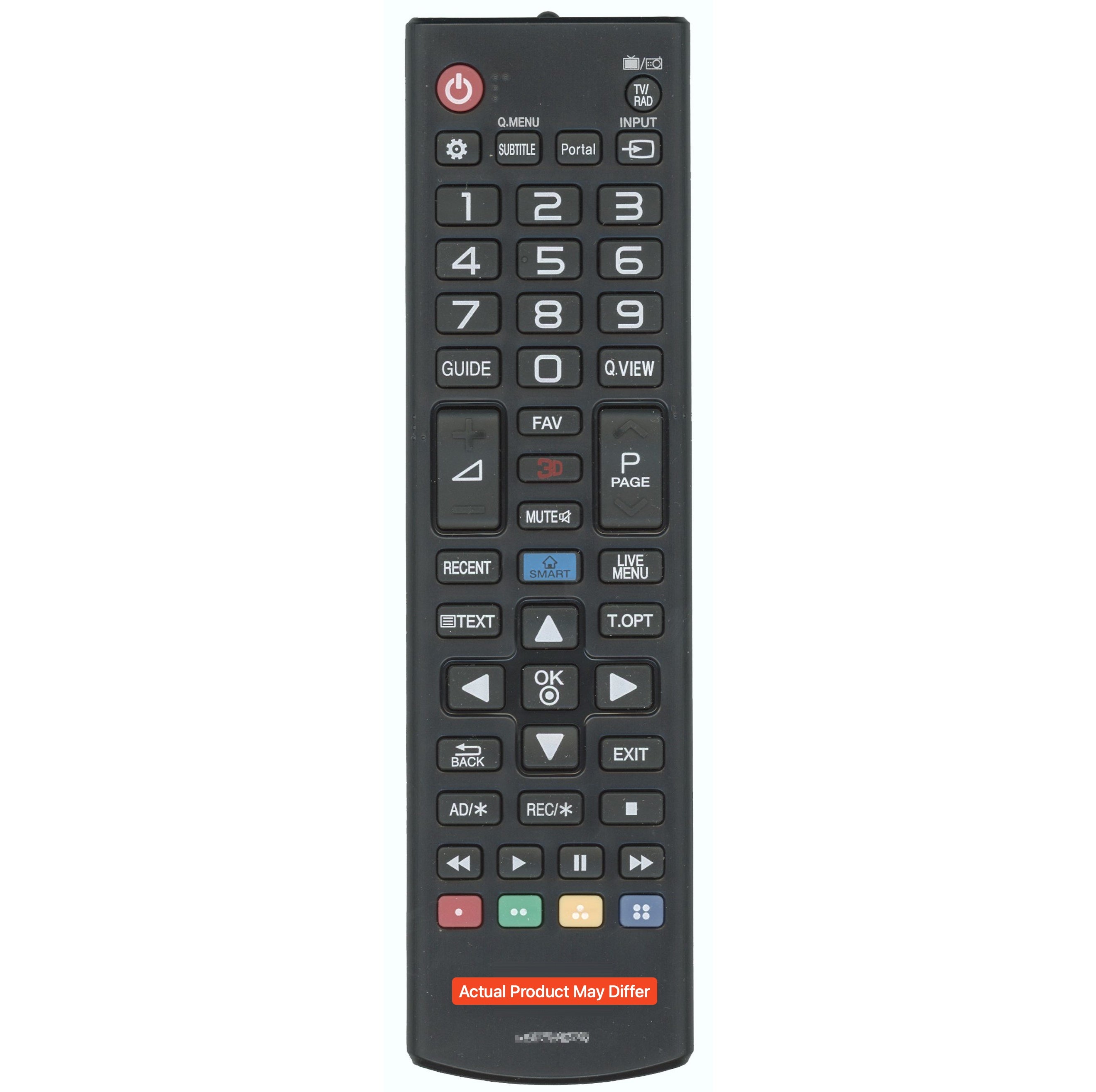 LG AKB73756572 TV Remote Control