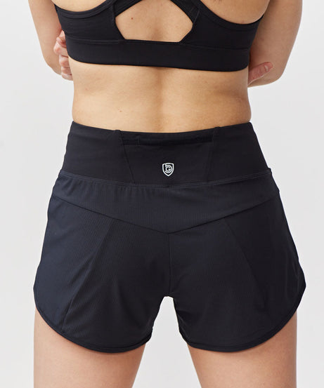Sheva High-Rise Laufshorts für Damen
