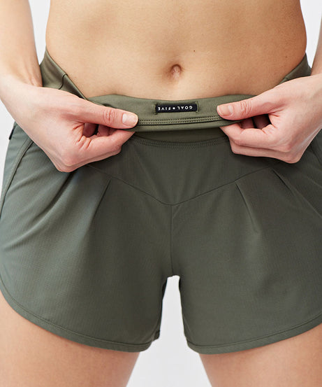Sheva High-Rise Laufshorts für Damen