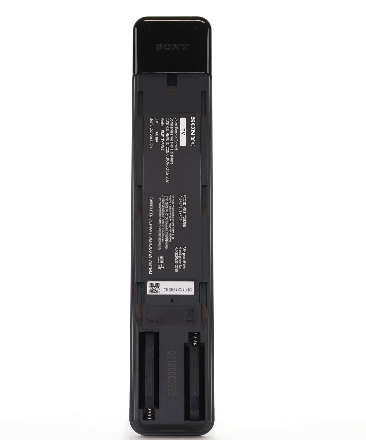 Sony RMF-TX520U TV Google Voice Remote Control | Bravia XR | 4K Ultra HDR | OLED | RMFTX520U - 1-009-952-11