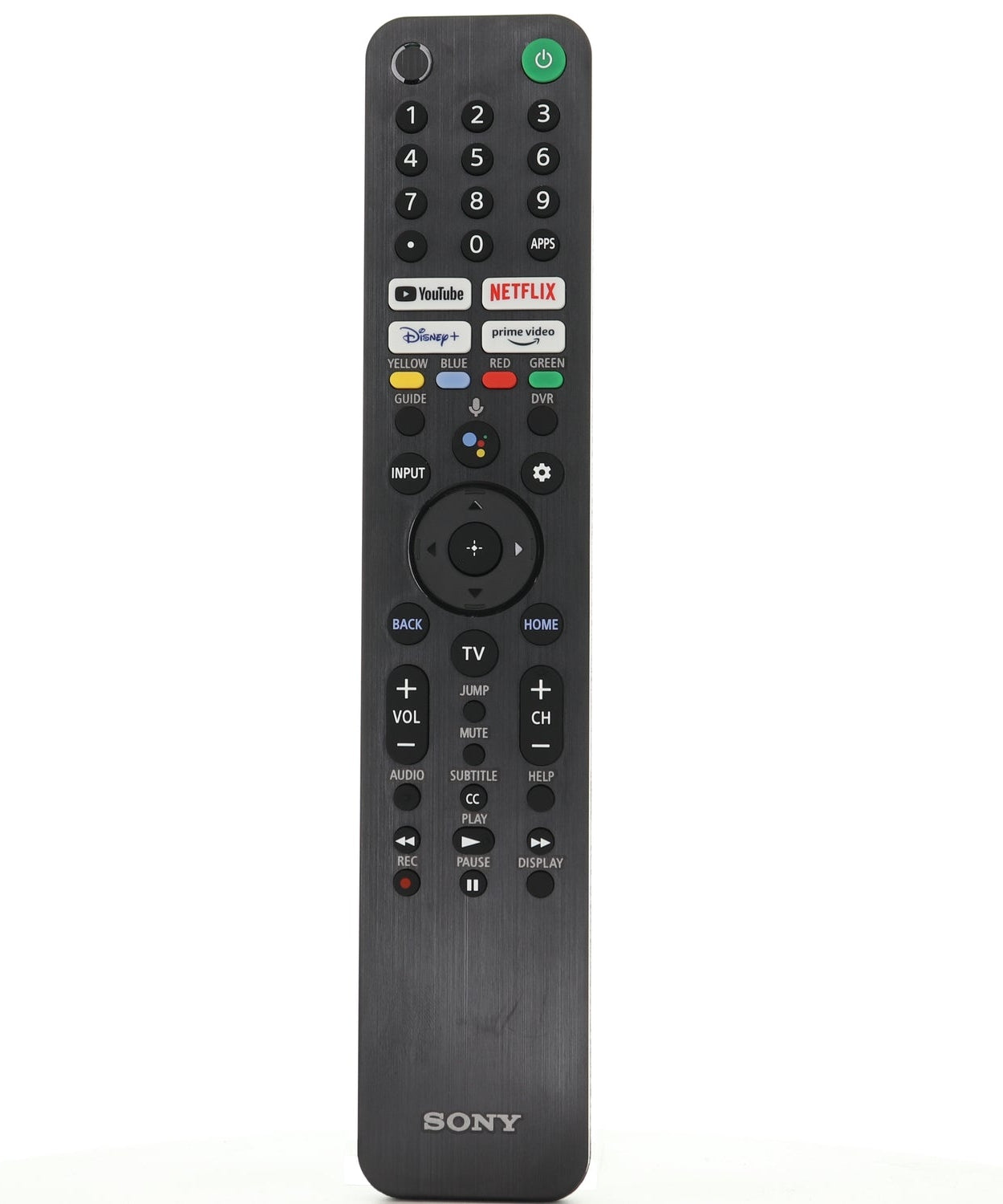 Sony RMF-TX520U TV Google Voice Remote Control | Bravia XR | 4K Ultra HDR | OLED | RMFTX520U - 1-009-952-11