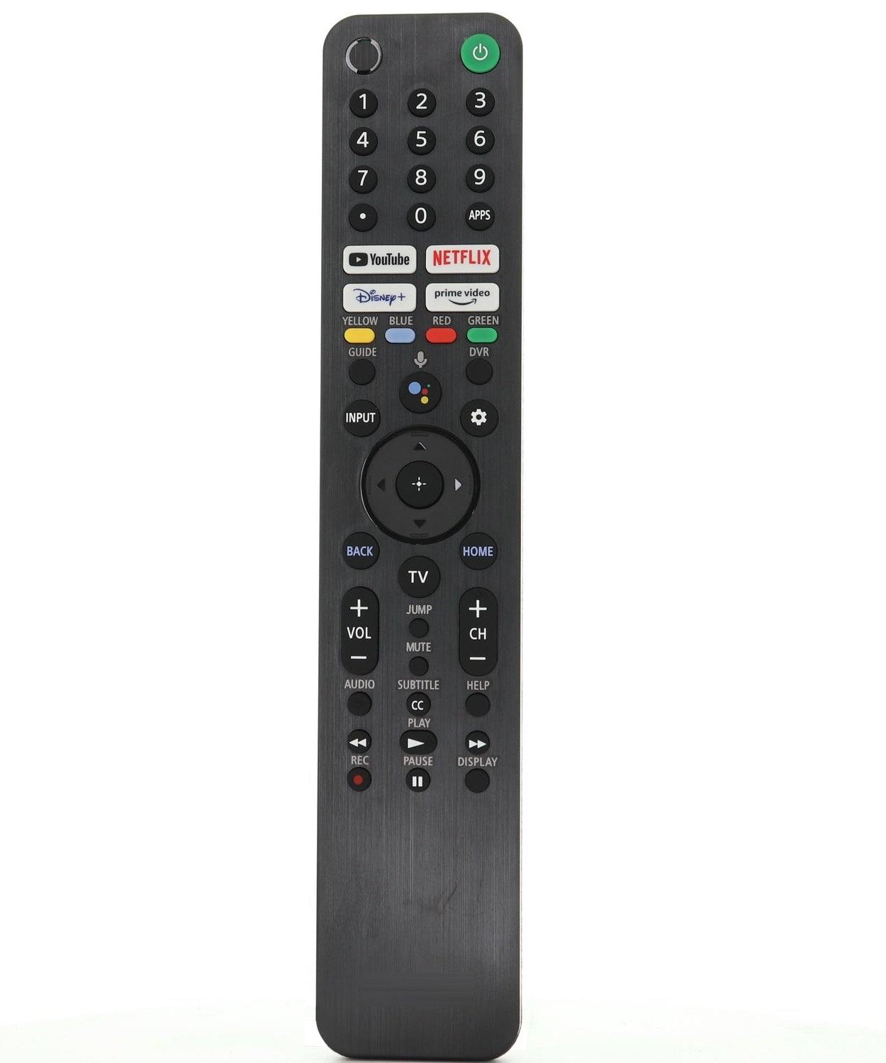 Sony RMF-TX520U TV Google Voice Remote Control | Bravia XR | 4K Ultra HDR | OLED | RMFTX520U - 1-009-952-11