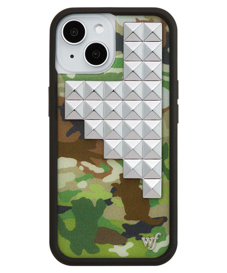 Cat Camo Stud iPhone Case